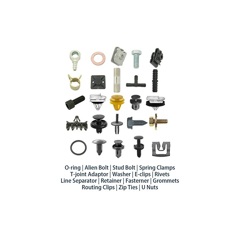 10 Pcs Nut #12 #14 Screw Grommet Clip Fit Toyota