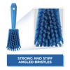 Vikan 41923 Brush,Washing,Stiff,10",PP/PBT,Blue