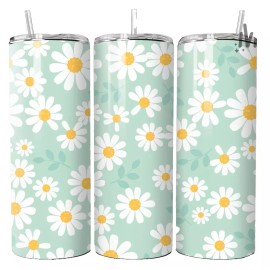 Daisy Daisies Flower Flowers Spring 20 Oz Tumbler Travel Mug Insulated