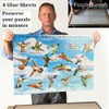 Puzzle Glue Sheets Clear Extra Large Puzzle Saver Peel and
