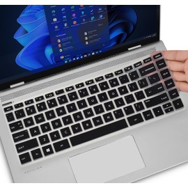 Keyboard Cover for 2022 2021 2020 HP 14 Laptop/Pavilion X360 14m-ba/cd 14m-dh 14-bf 14-cm 14-cf 14-df 14-dk 14-ds 14-dq 14-fq 14-dq0020nr/dq0030nr/dq0040nr 14-fq1025nr/fq0033dx(NOT Fit 14m-dw/dy)