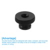 sourcing map Knurled Thumb Nuts, 8Pcs M5 Carbon Steel Nut