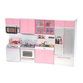 azimporter Battery Operated Modern Kitchen Playset