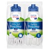 HOMESHOPA 2 Pack Cotton & Synthetic Mop Heads Replacement Refill,