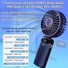 Mini Ventilador Portátil De Mano Recargable Por Usb,con Base