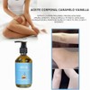 2 botellas Aceite corporal vainilla caramelizada, aceite corporal de vainilla