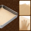 TROUSKAIG 100pcs 12x12 inch Unbleached Parchment Paper Sheets for baking,