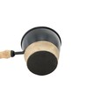 Thomasya Metal Incense Pan with Elegant Mango Wood Handle &