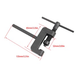 ABCERRSI Chain Breaker Tool Kit Chain Riveting Repair Tool with Storage Case Compatible with ATV Motorcycle Bike 25 to 630 Chains