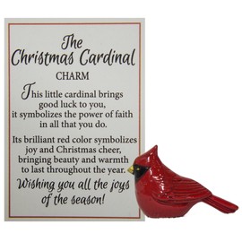 The Christmas Cardinal Charms