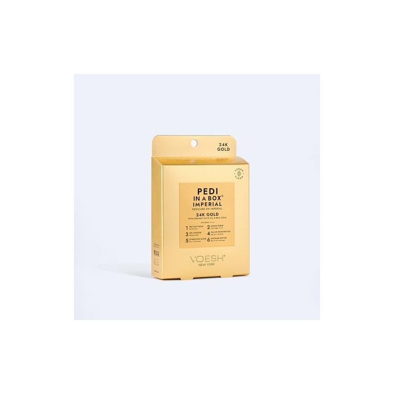 VOESH Pedi in a Box Imperial 24K Gold- 6 step