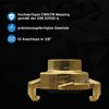 kör4u 3/8" Female Thread Brass Quick Coupling