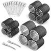 Self Grip Hair Rollers and Curlers Set - 24 Pieces
