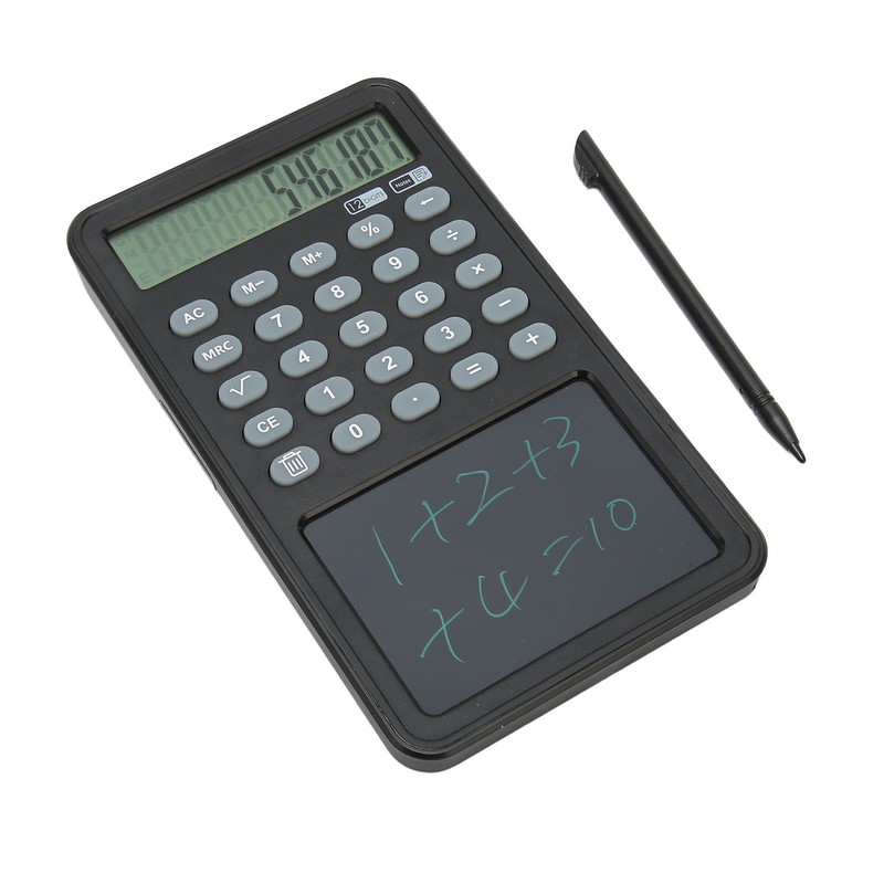 Scientific Calculator with Notepad 12 Digits LCD Display Calculator for