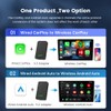 Carlinkit 5.0 Android Auto & Wireless CarPlay Adapter,Plug & Plug,
