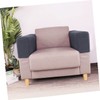 GRIRIW 2pcs Removable Washable Sofa Armrest Covers Couch Arm Protectors