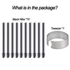 Pack of 10 replacement tips for Wacom Pro Pen 2/Slim/3D&Classic