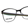 Calabria Claire 6208 Cat Eye Reading Glasses +2.50 Black Green