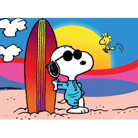 Ceaco - Peanuts - Malibu - 100 Piece Jigsaw Puzzle , 5"