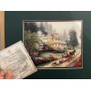 Thomas Kinkade Matted Collector's Print - Sunday at Apple Hill (11x14 COA)