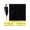 VFSHOW Womens Black Cocktail Party Elegant Ruched Work Business Office