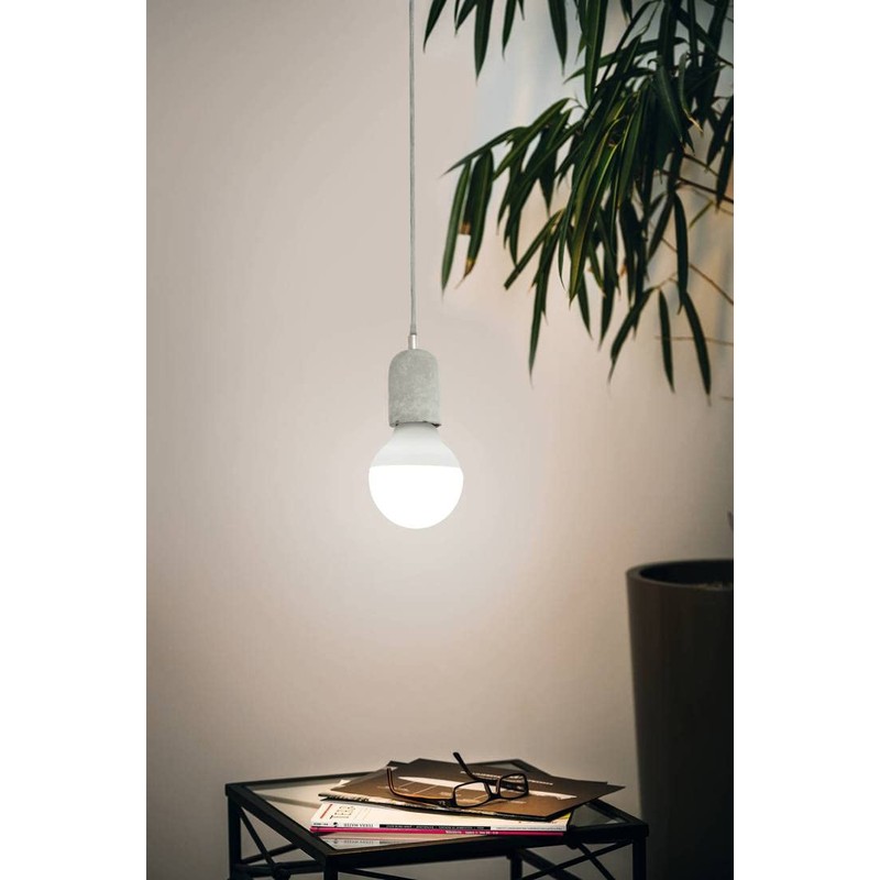 Eglo York Pendant Light Steel 60 W, Grey