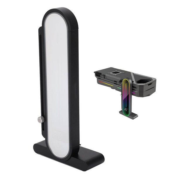 PC Temperature Display, GPU Anti Sag Bracket, Adjustable Height RGB