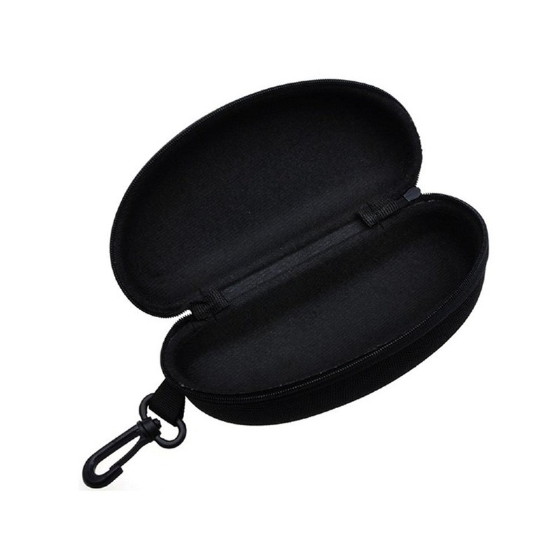 SUNTRADE Hard Case for Glasses Black Pack of 2, black