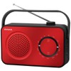 Aiwa R-190RD radio Portable Analog Black, Red