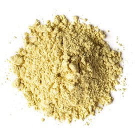 Organic Fenugreek Powder, 1 Pound — Non-GMO, Raw, Ground Methi Seeds, Pesticide-Free, Pure, Kosher, Vegan Superfood, Bulk, Great for Cooking, Drinks and Smoothies