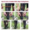 apro-outdoor Crossbow Cocking Rope String Drawing Device Cocking Aid Accessories