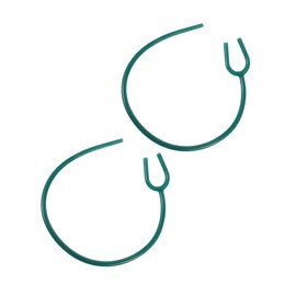 OATIPHO 2pcs Replacement PVC Stethoscope Tubing Flexible Y Tube Design for Optimal Sound Transmission Compatible with Stethoscope Brands Easy to Clean Parts for Healthcare Professionals