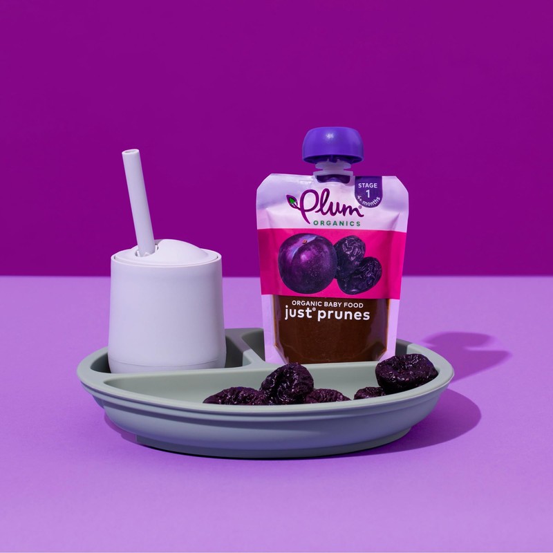 Plum Organics Stage 1 Organic Baby Food, Prune Puree, 3.5