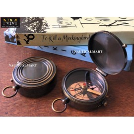 Engraved Compass for Confirmation Gifts, Baptism Gifts, Best Easter, Christian Gifts for Men, Catholic Gifts, Birthday Gifts, Graduation Gifts, Be Strong Compass