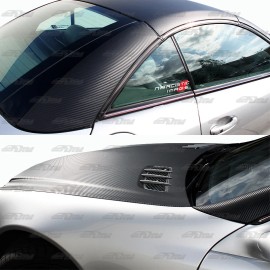 DTM Universal 12" x 50" Flexible Carbon Fiber Vinyl Wrap Sheet Film Adhesive Backing