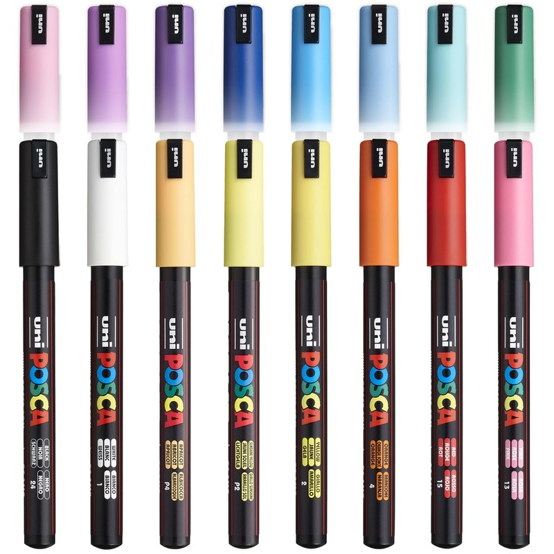 Posca - PC-1MR Art Paint Markers - 0.7mm Nib -