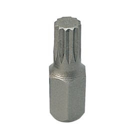 SK Hand Tool 4042146056943 10 mm Bit Spline XZN, 30 mm, M12, Clear