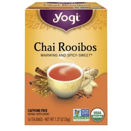 Yogi Chai Rooibos Tea 16 Teabags