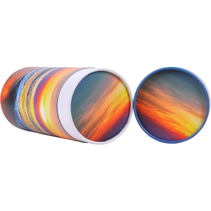 Youdear Memorials Ocean Sunset Scattering Urn Biodegradable Scatter Tube for