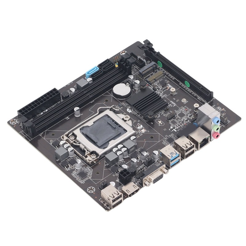B75 Gaming Motherboard with M.2 Ports Dual Channel DDR3 for