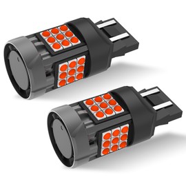 FAXCARS 7440 LED Brake Light Bulb Red for Ram 1500 2500 3500 4500 5500 2020-2024 2025, Super Bright 7440LL W21WLL Rear Tail/Turn and Stop Lights, Pack of 2