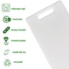 BlissMart White Chopping Board for Kitchen Multipurpose for Cutting Anti-Slip