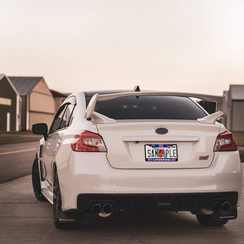 Fastasticdeals Metal Insert License Plate Frame Liverpool UK A Weatherproof