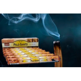 Palo Santo Aromatic Incense Sticks Natural Aromatherapy Box of 6 Packs of 20