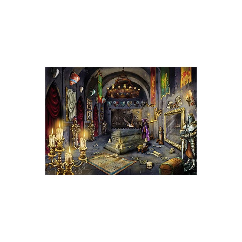 Ravensburger Escape Puzzle Vampire's Castle - 759 Piece Immersive Jigsaw