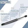 Unbranded 2Pcs Rear Liftgate Tailgate Lift Supports Gas Struts For