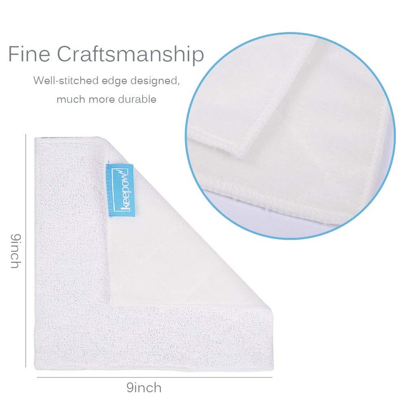 KEEPOW Steam Mop Pads Compatible with OApier S8, for Light
