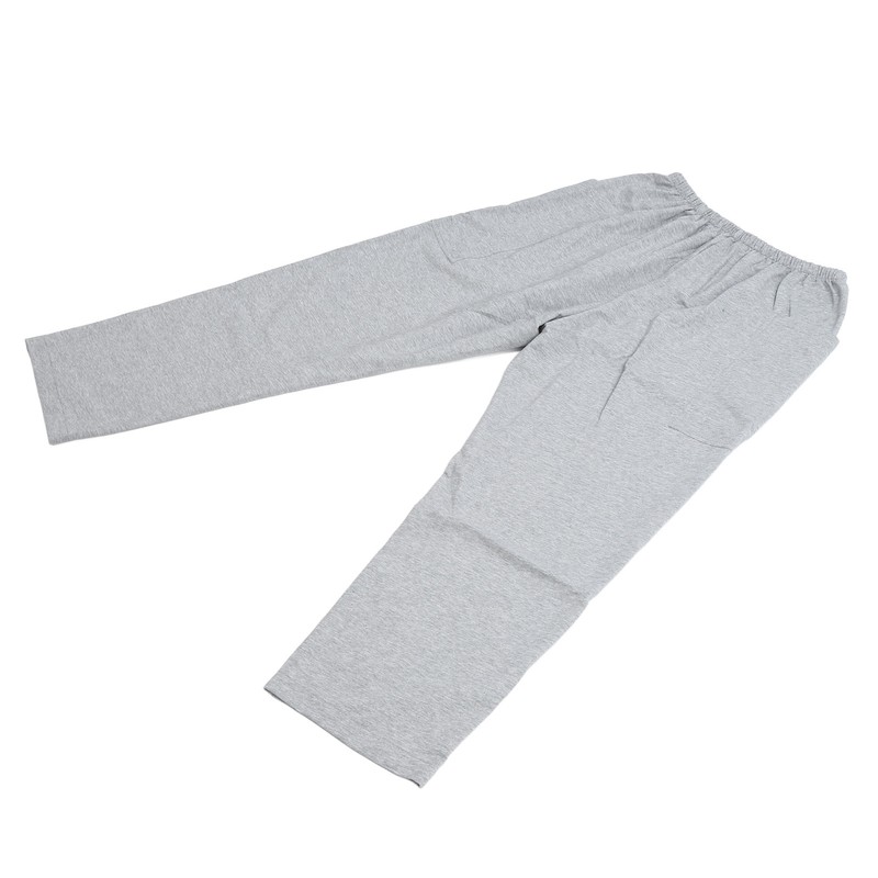 Catheter Leg Bag Pants 2 Outer Side Pockets Soft Cotton