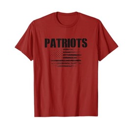 Goose Creek Memorial Patriots USA Flag Pride T-Shirt