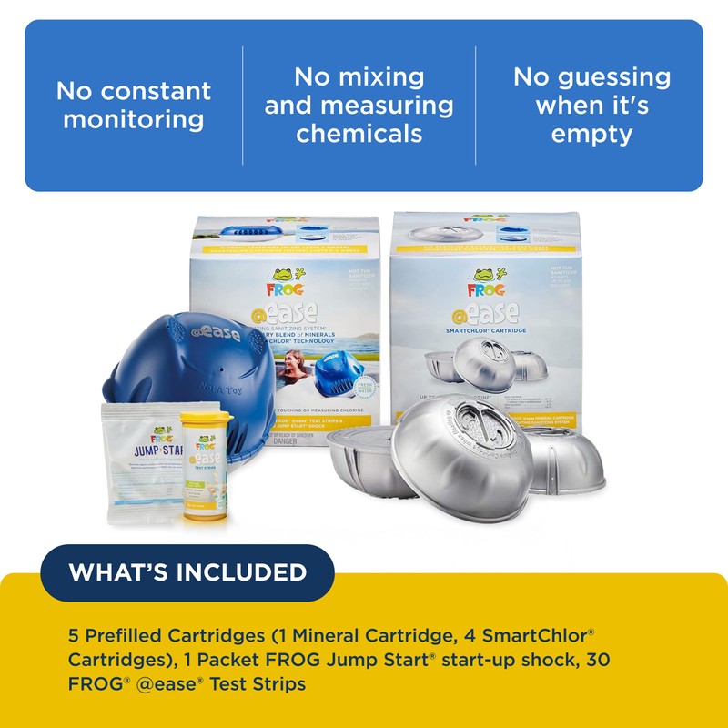 FROG @Ease Floating System for Hot Tubs - Quick &